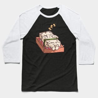 Cute Kawaii Sleeping Sushi Baseball T-Shirt